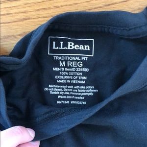 Llbean men’s long sleeve shirt